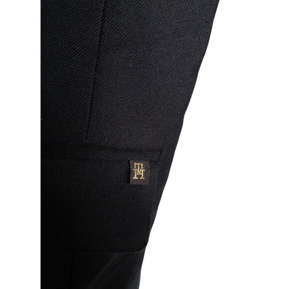 Tommy Hilfiger Blazer Womens Navy Blue Double Breasted Gold Buttons - Picture 8 of 13